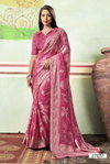 Celina By Vallabhi Printed Designer Brasso Sarees Wholesale Shop In Surat